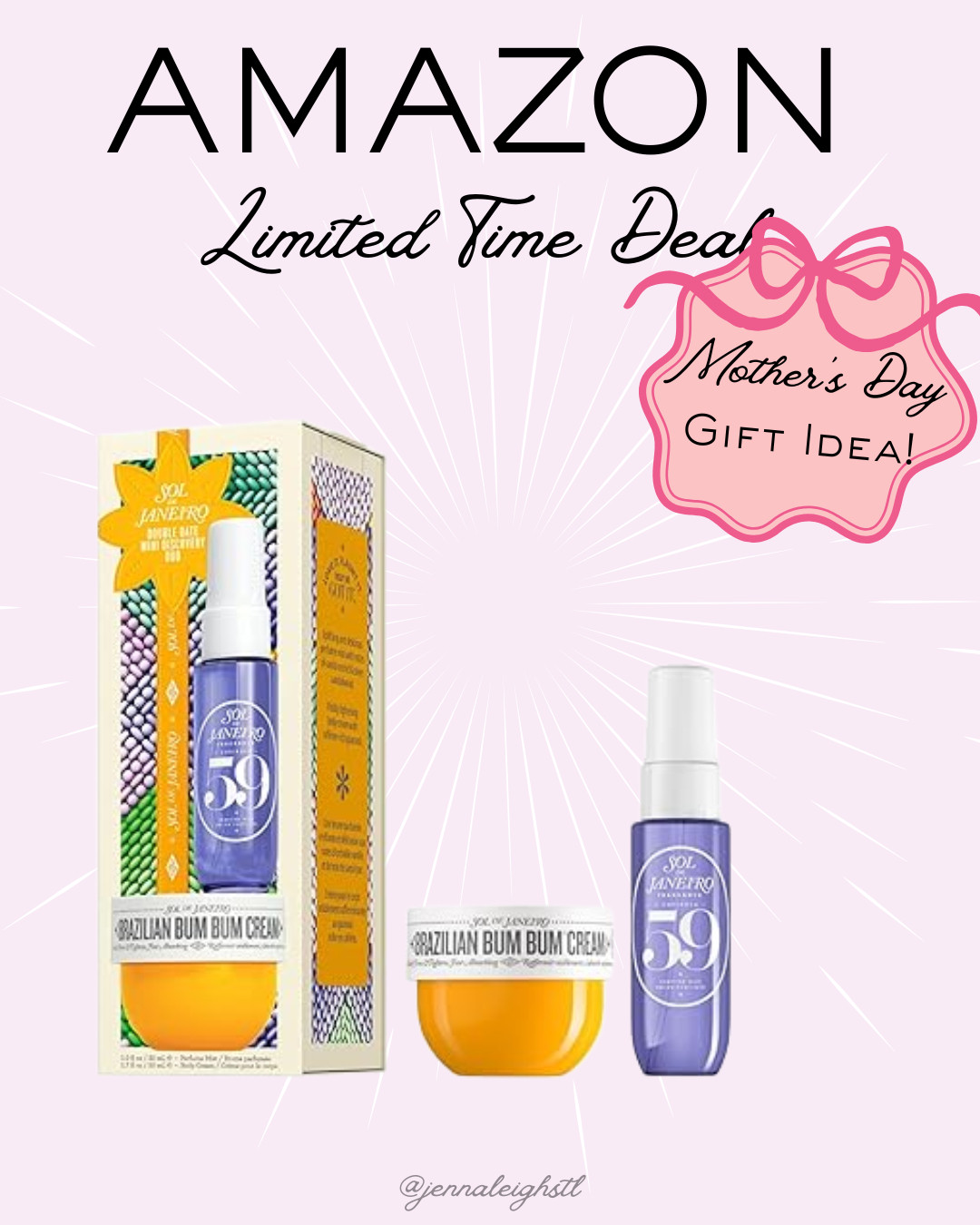 Amazon limited time deal on the Sol de Janeiro Double Date beauty gift set, 30% off. Such a fun little luxe gift and a perfect last minute Mother’s Day idea. 

 #LTKMothersDay #LTKSaleAlert #LTKBeauty