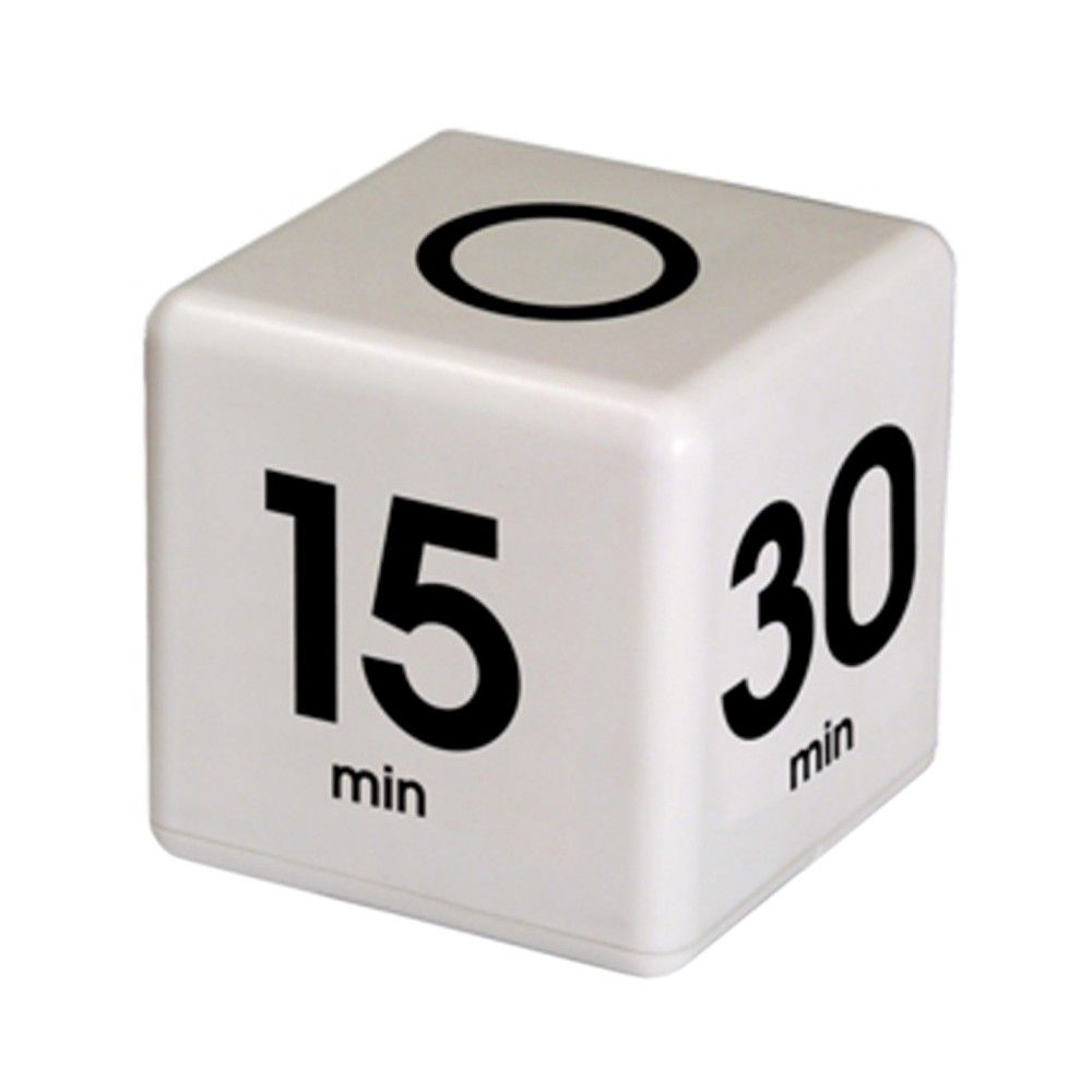 Datexx Time Cube, 1ct - White | Target