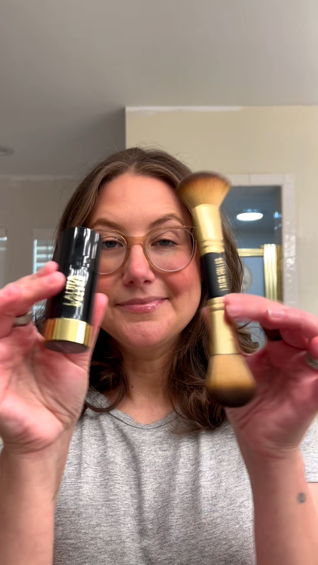 Sharing my quick and easy everyday makeup look that gives a fresh, healthy glow. For my base, I'm loving a tinted serum for lightweight coverage and a liquid serum blush for a natural flush.

Today I'm using products from Laura Geller and Typology to achieve that "my skin but better" look, finished with a coat of my trusty L'Oréal mascara to define my lashes. It's the perfect no-makeup makeup routine that feels as good as it looks.

#LTKgrwm #LTKBeauty #LTKdayinmylife