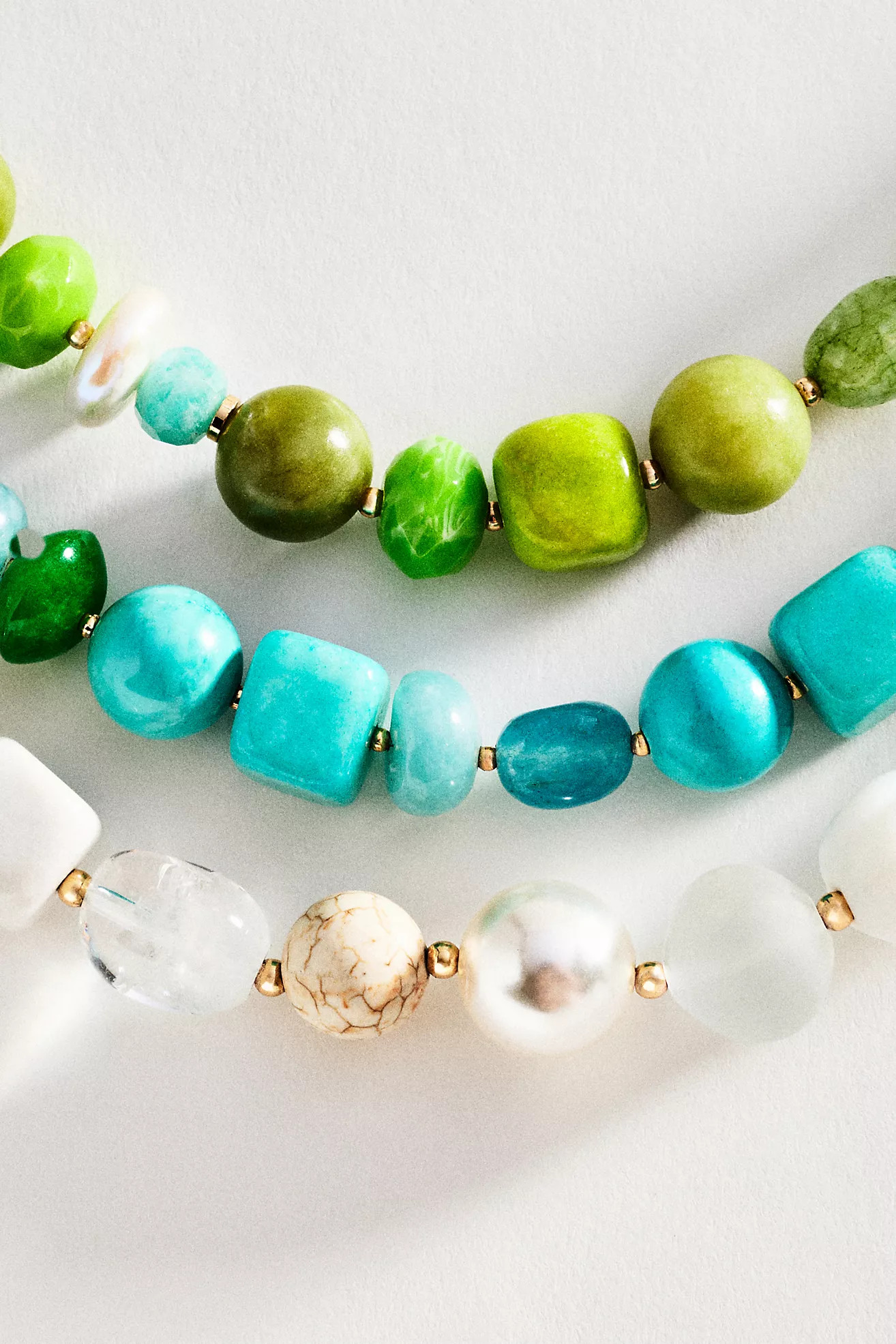 Mixed Bead Necklace | Anthropologie (US)