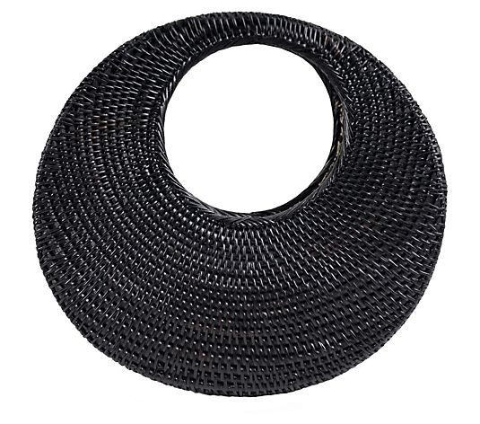 Jelavu Felicity Rattan Sculptural Bag | QVC