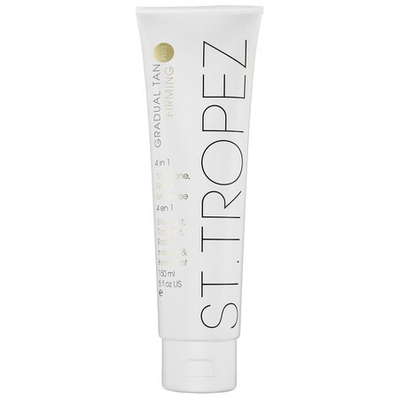 St. Tropez Tanning Essentials Gradual Tan Plus Firming 4 In 1 Tan, Tone, Firm & Moisturise 5 oz/ 150 mL | Sephora (US)