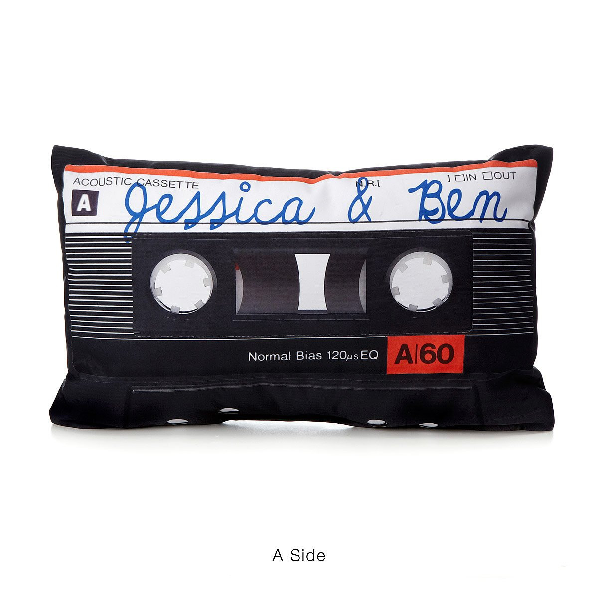Personalized Mixtape Pillow | UncommonGoods