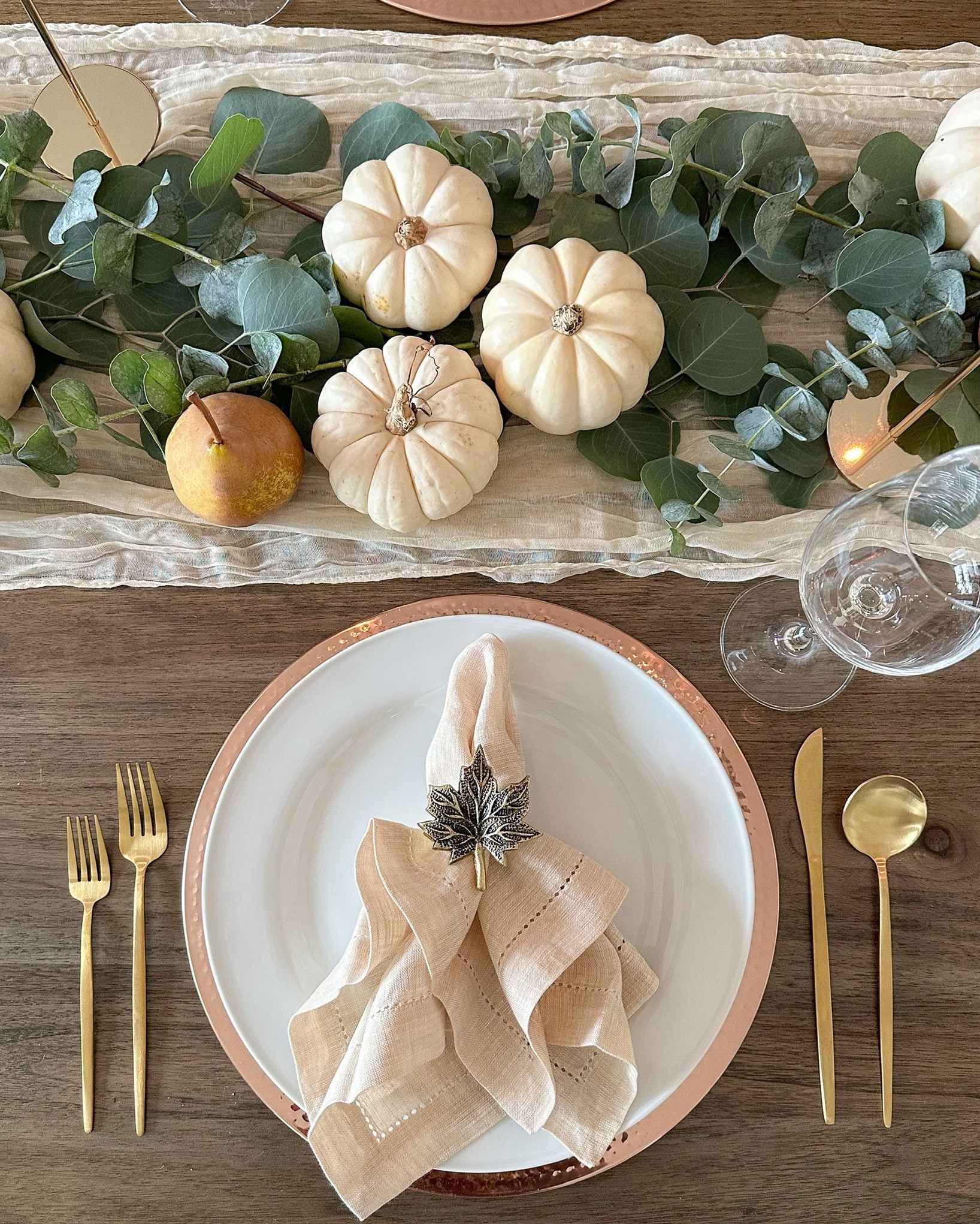 Thanksgiving table decor! Linked my place settings, runner and candles, and decor to create this look!

#LTKSeasonal #LTKHoliday #LTKHome