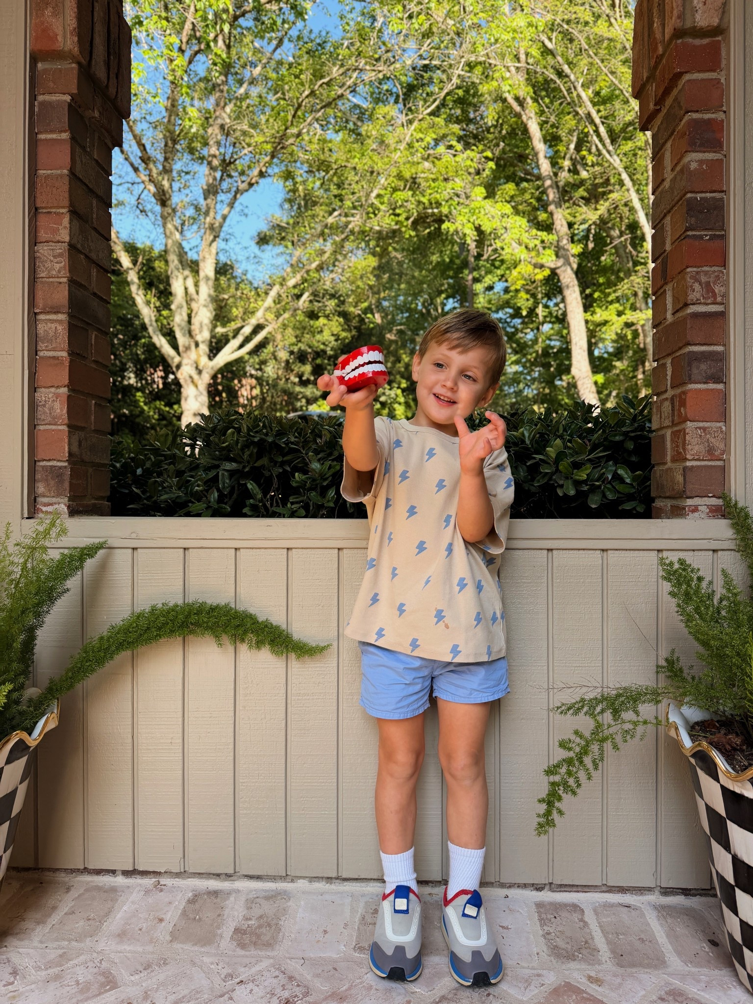 This tee is SO SOFT and he loves it ⚡️🩵

#LTKKids