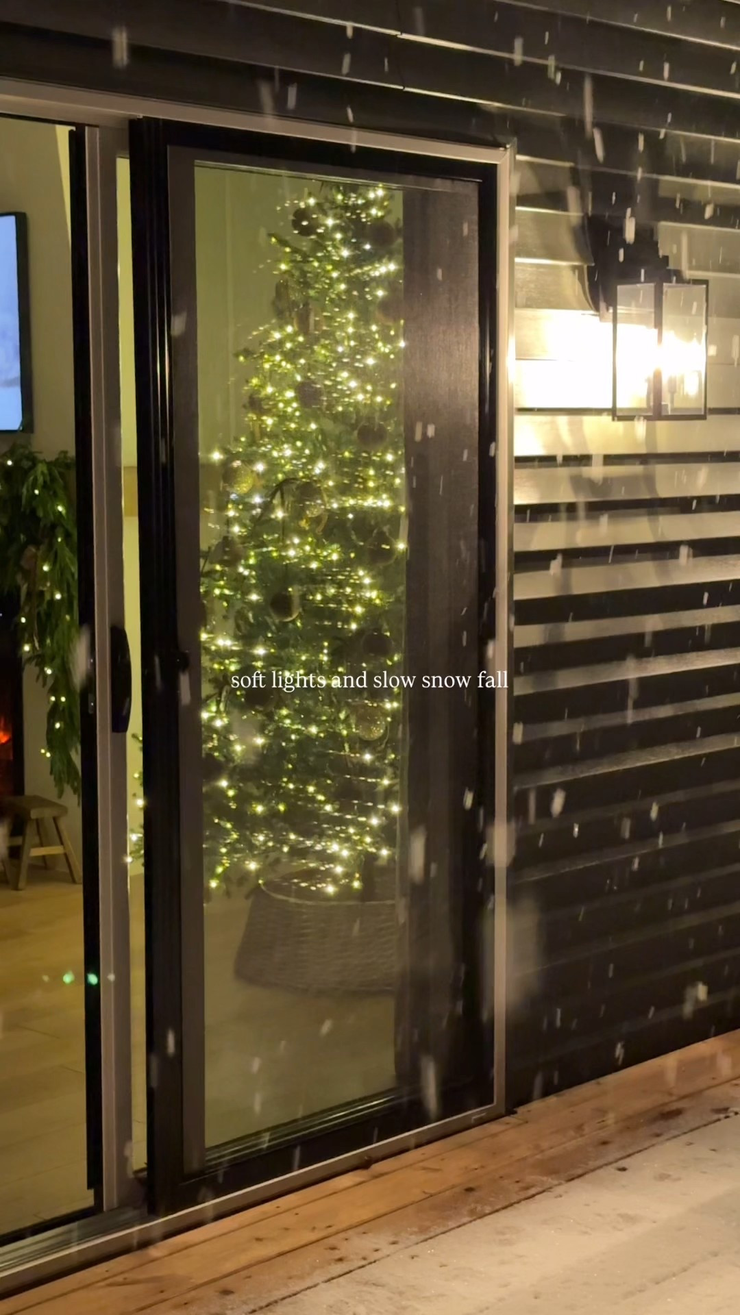 Tonight feels like one of those rare December pauses where the whole house settles into itself. The tree is glowing softly in the corner, casting little halos on the walls, and the living room feels wrapped in its own quiet warmth. Outside, the snow is falling in that slow-motion way that makes everything feel gentler… like winter is exhaling against the windows.

I’ve been leaning into simple textures and organic tones this season — nothing too loud, just pieces that make the space feel calm and lived-in. A few wool throws, warm wood accents, and soft neutrals that carry that cozy glow long after the lights turn off.

If you’re building your own little pocket of peace at home, I linked all my Christmas living room favorites 🤎🎄

#LTKhome #LTKholiday #LTKsale