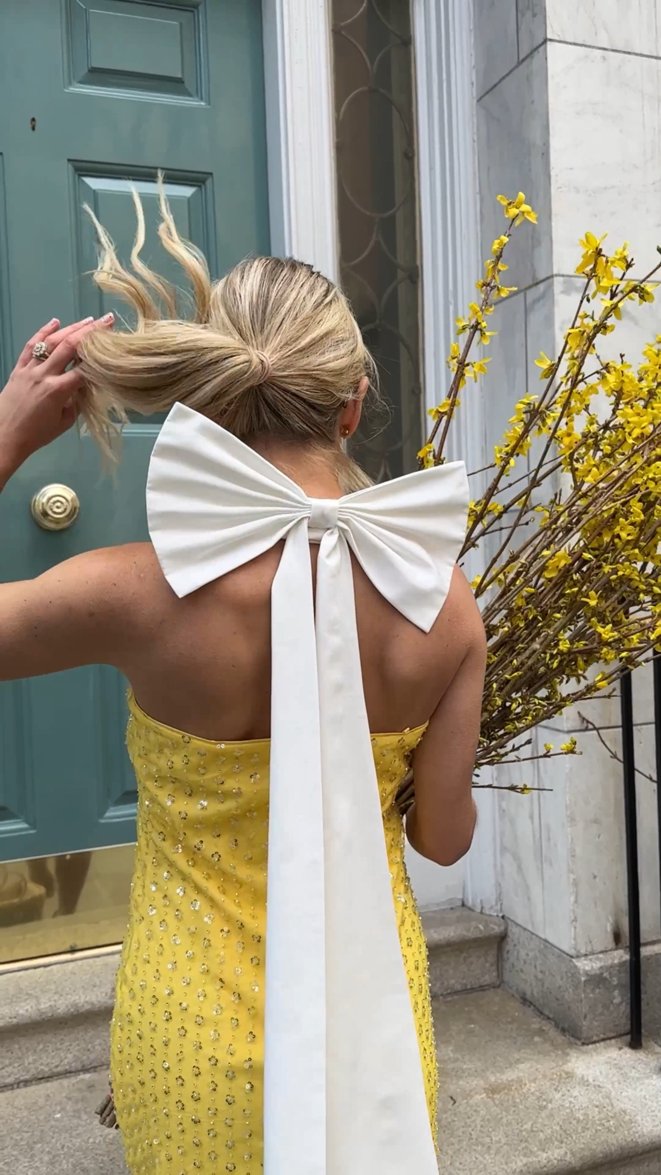 And suddenly everything is sunny & yellow… Dress runs true to size 🌼 

#LTKitbag #LTKwedding #LTKSeasonal