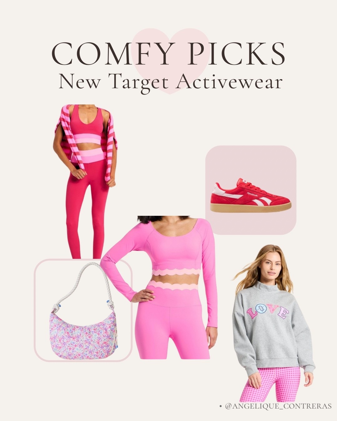 Comfy, cute, and perfect for everyday wear 💕 

Loving these new Target activewear finds — soft enough to lounge in, cute enough to run errands in.

#LTKActive #LTKFindsUnder50 #LTKfitnessgoals