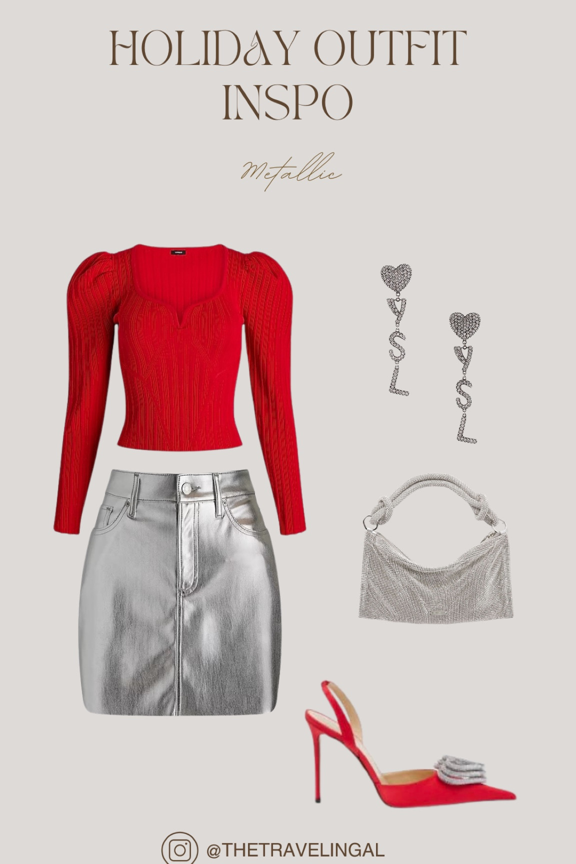 #HolidayOutfit
#MetallicOutfit 
#ChristmasOutfit 
#HolidayOutfitInspo 


#LTKHoliday #LTKSeasonal #LTKstyletip