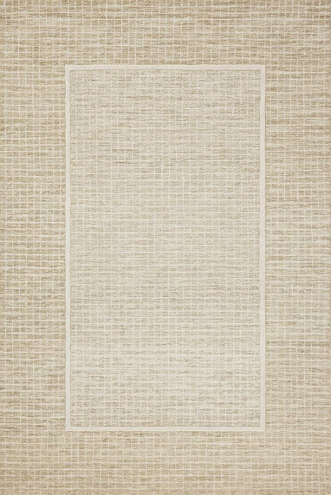 Loloi Chris Loves Julia x Briggs Collection, Wheat & Ivory, 8'-6" x 11'-6" Area Rug – Minimal G... | Amazon (US)