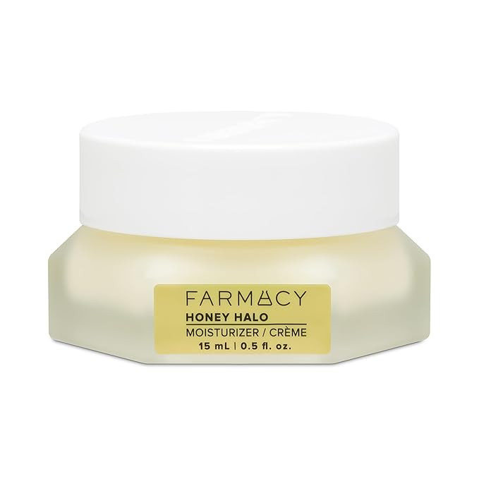 Farmacy Ceramide Face Moisturizer - Honey Halo Hydrating Facial Moisturizer for Dry Skin - Plumps... | Amazon (US)