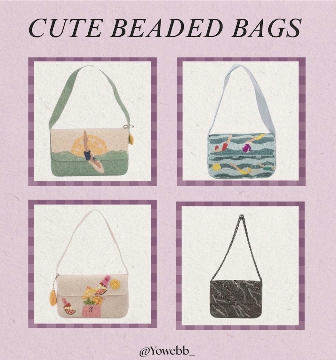 The ultimate statement piece for every outfit! ✨
#LTKstylet#beadedbags #accessories

#LTKSeasonal #LTKOver40