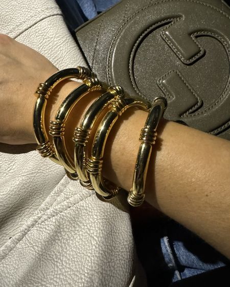Bracelet stacks for both arms 

#LTKstyletip #LTKfindsunder50 #LTKover40