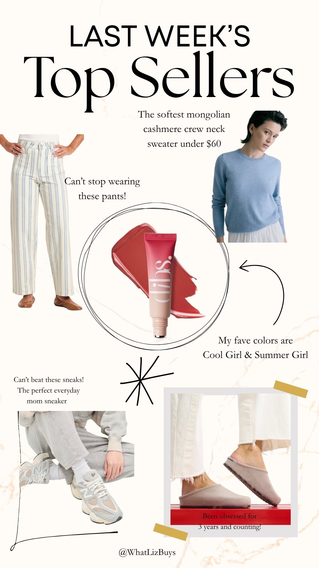 Not shocked by these top sellers! ✨