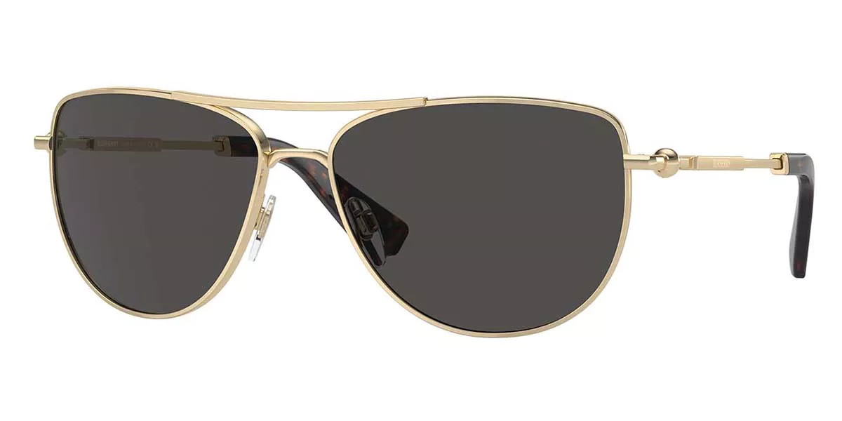 Burberry BE3149 110987 Women’s Sunglasses Gold Size 60 | SmartBuyGlasses Global