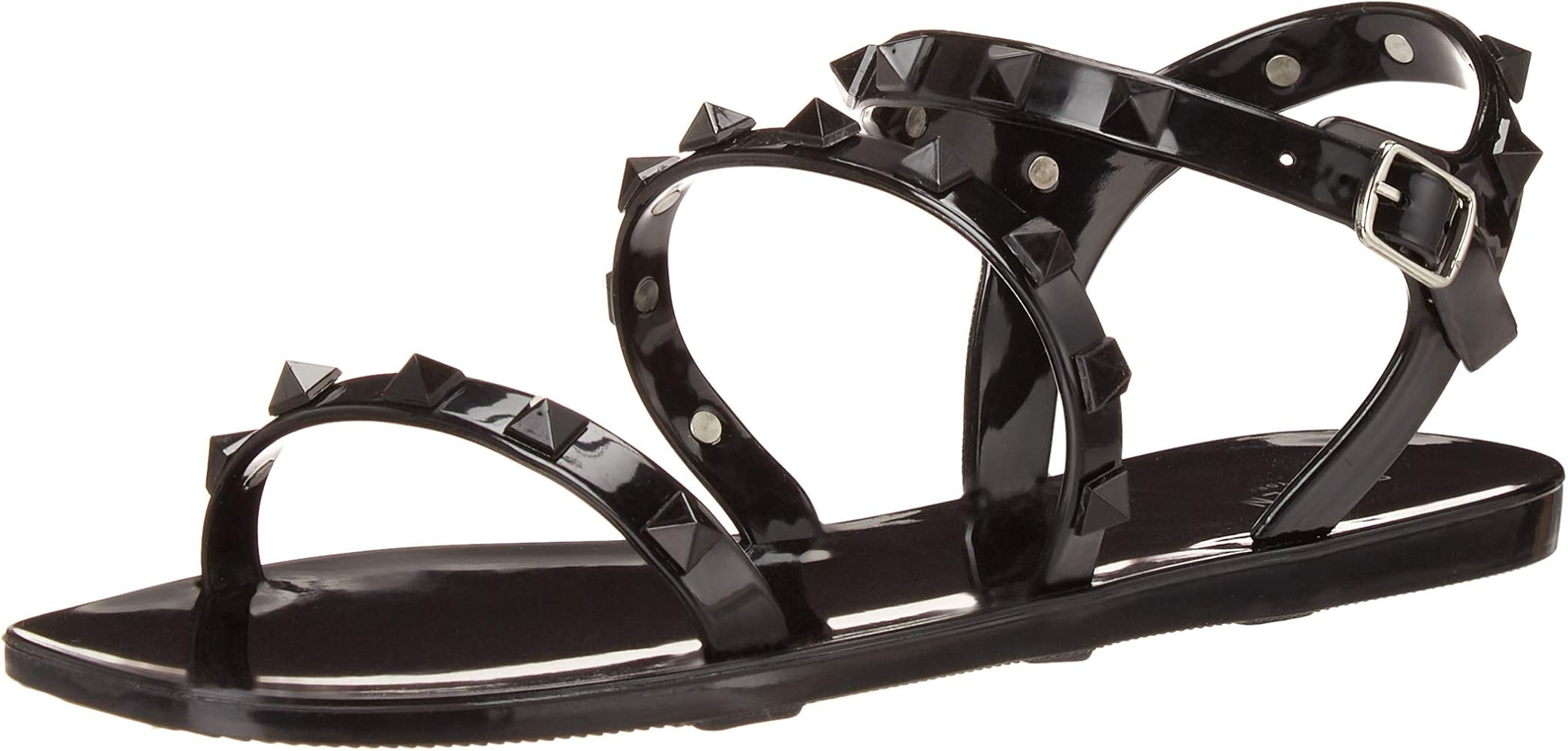STEVEN by Steve Madden Women's Deedee Flat Sandal | Amazon (US)