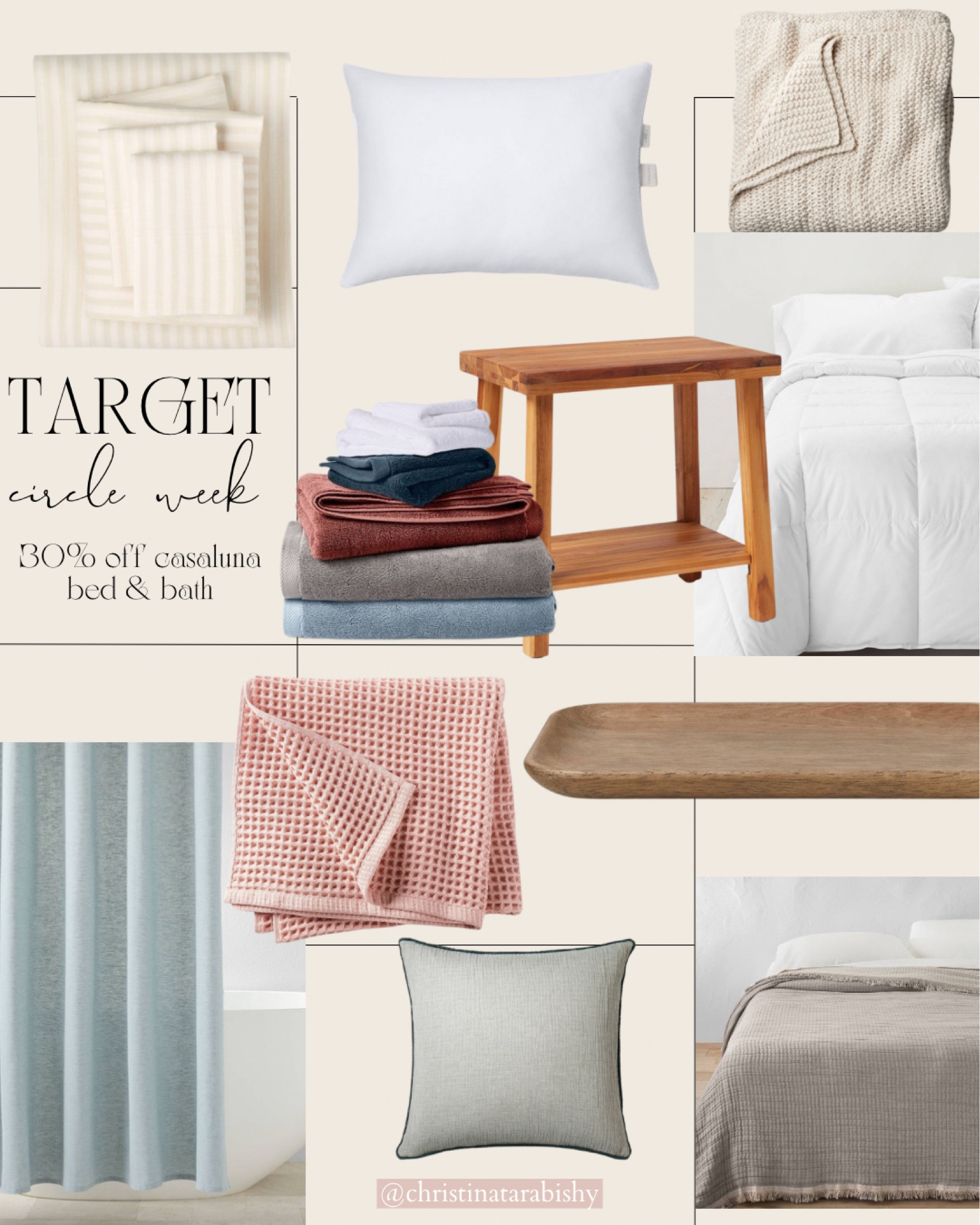 Target Circle Week: Casaluna Bed + Bath 30% OFF