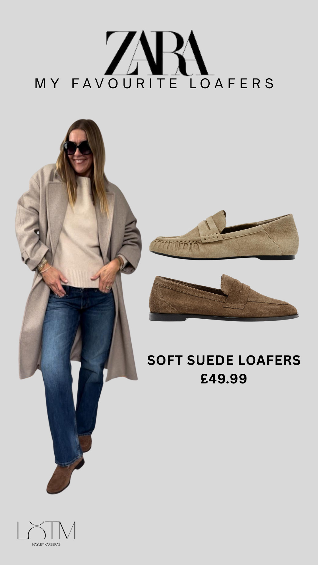 You all know I LOVE a suede loafer. These are my absolute GO TO ones from Zara at the moment. Super comfortable, soft suede that is durable. 

 #LTKspring #LTKstyletip #LTKshoes
