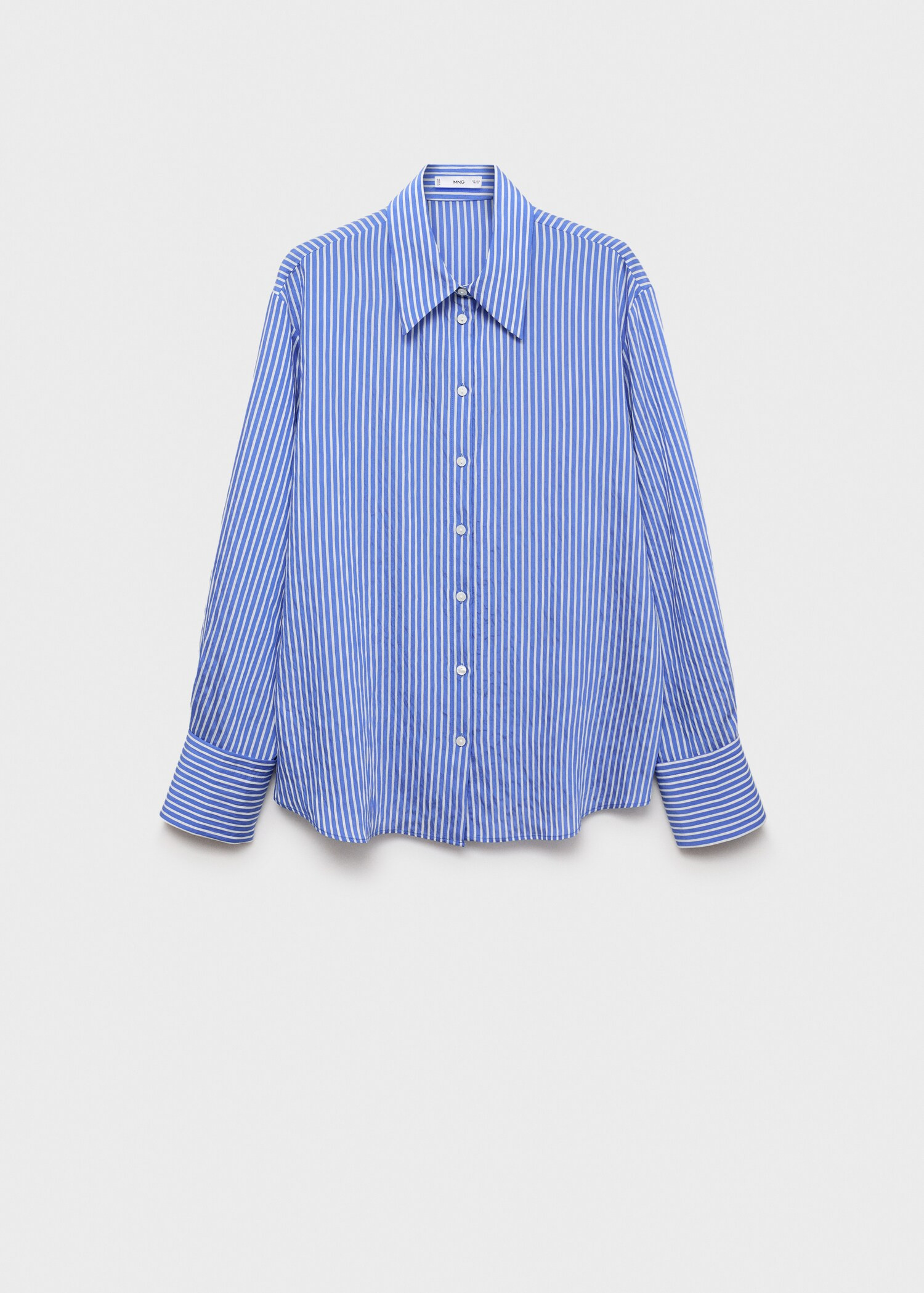 Striped straight shirt - Women | MANGO Canada | Mango Canada