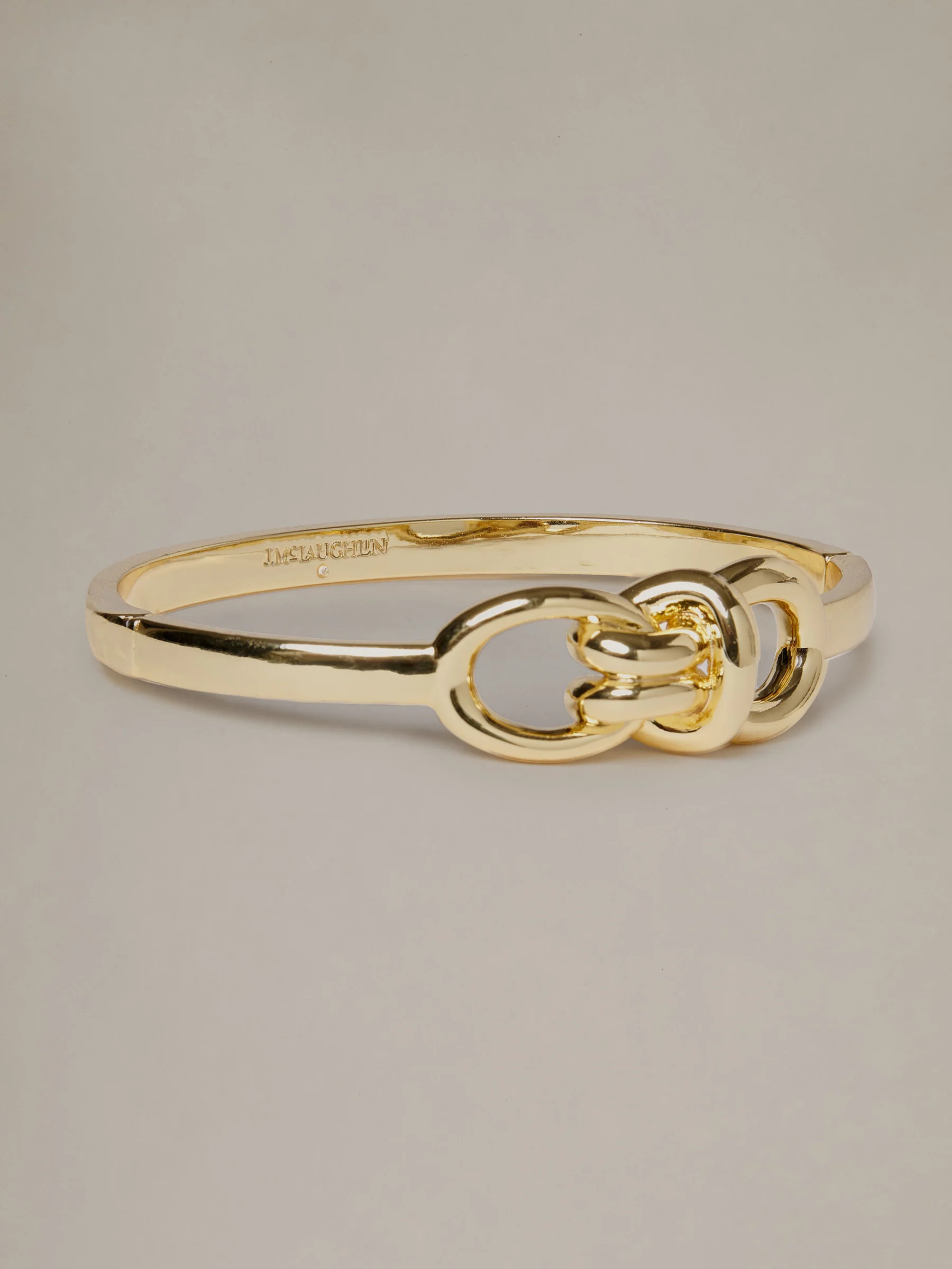 Gold Solid Knot Bracelet | Women's Jewelry | J.McLaughlin | J.McLaughlin