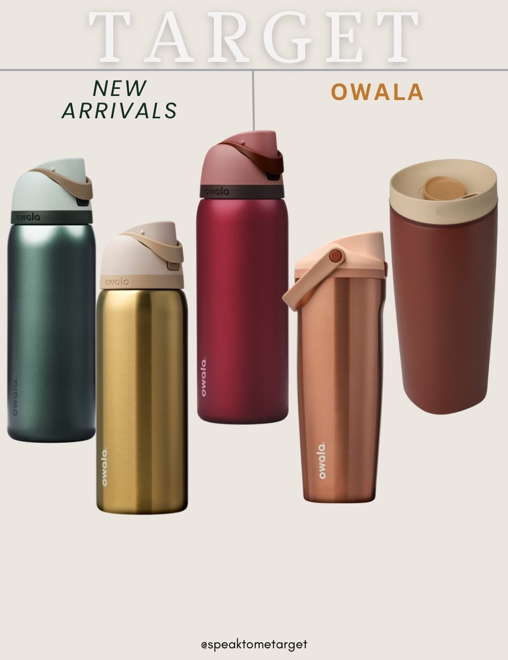 New Owala collection at Target 

#LTKGiftGuide #LTKFindsUnder50 #LTKHoliday
