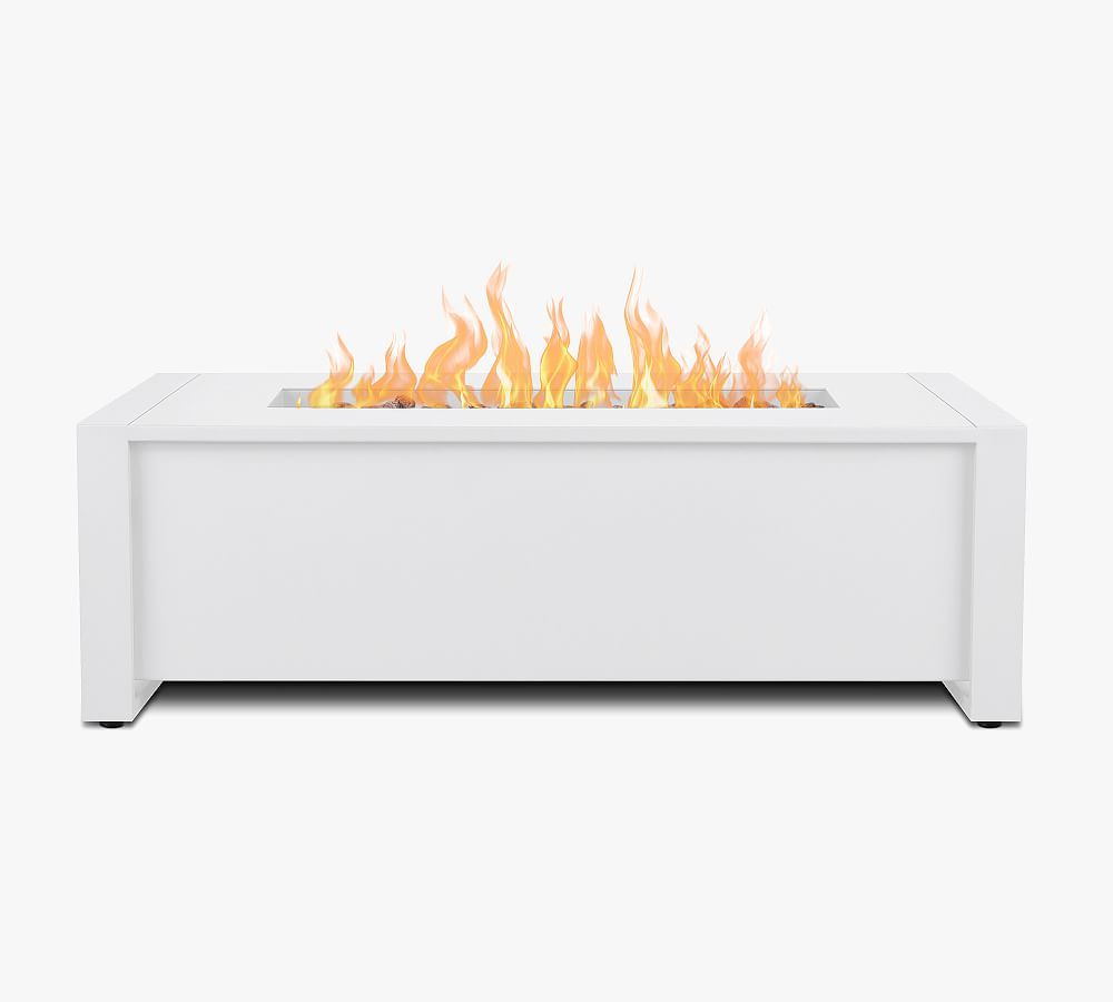 Asher 42" Rectangular Propane Fire Pit Table | Pottery Barn (US)