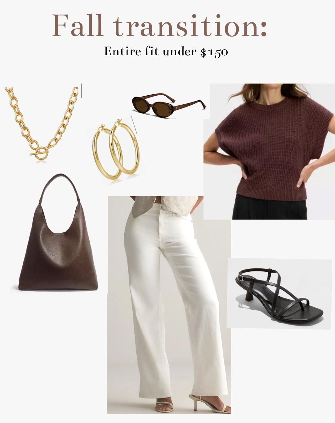 Fall transition fit under $150! Including accessories! 🍂 

#fall #transitional #fallfit #ootd #seasonal #momfit 

#LTKSeasonal #LTKautumn #LTKFindsUnder50