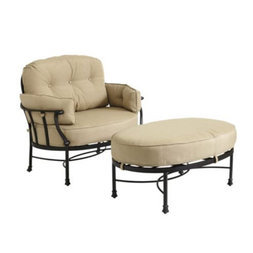 Amalfi Cuddle Chair And Ottoman | Ballard Designs | Ballard Designs, Inc.