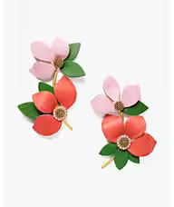 Flower Power Leather Earrings | Kate Spade (US)