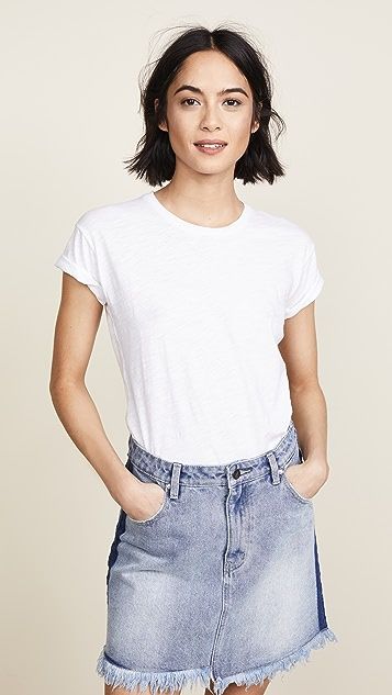 Whisper Cotton Crew Tee | Shopbop