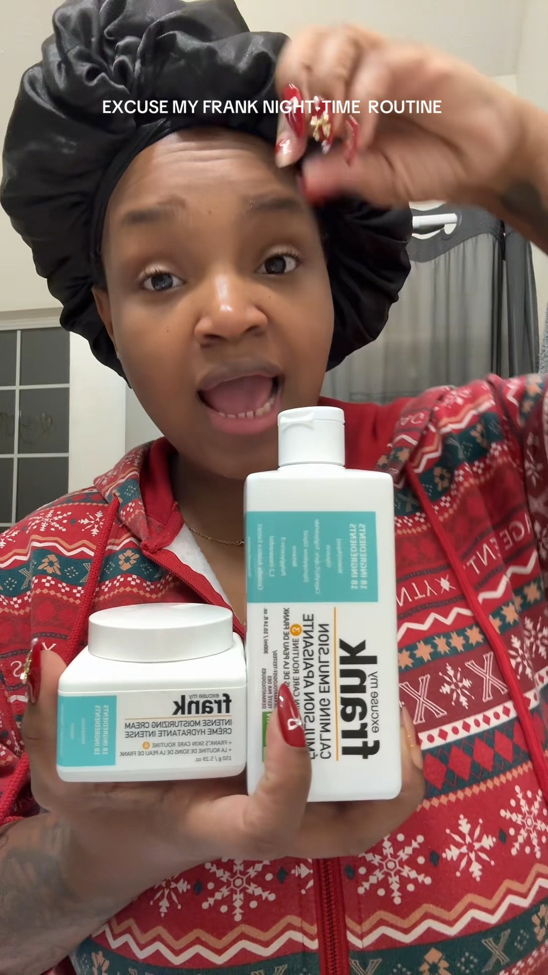 Night time routine but make it intentional. ✨ After a long day of being mama, creator, wife and everything in between, this is where I reset. My Excuse My Frank Skincare Bundle has been my go to for cleansing, hydrating, and sealing everything in before bed. I wake up with my skin feeling soft, calm, and actually moisturized not tight and dry.

Protect your barrier. Hydrate deeply. Go to bed glowing. I linked my full routine.

#NightRoutine #SkincareRoutine #ExcuseMyFrank #GlowingSkinJourney #MomLifeGlow #SelfCareEveryday #BeautyFavorites #ShoppingWithPriiincesss #AtlantaCreator #AtlantaBlogger


#LTKmorningroutine #LTKBeauty #LTKselfcare