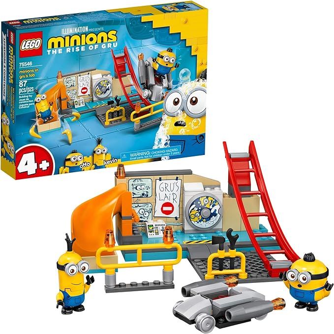 The Rise of Gru: Minions in Gru’s Lab (75546) Building Toy for Kids, an Exciting Toy Lab Set wi... | Amazon (US)