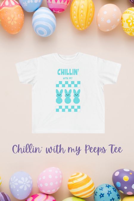 Chillin with my peeps toddler tee! Such a cute little Easter shirt for you babies and toddlers. Comes in size 6M-5/6T! 
runs true to size


#LTKkids #LTKbaby #LTKSeasonal
