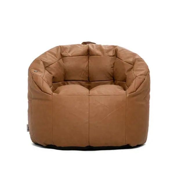 Big Joe Massage Vibe Bean Bag Chair - Brown - Medium | Bed Bath & Beyond