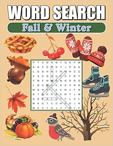 Word Search Fall & Winter: Large Print Word Find Puzzles | Amazon (US)