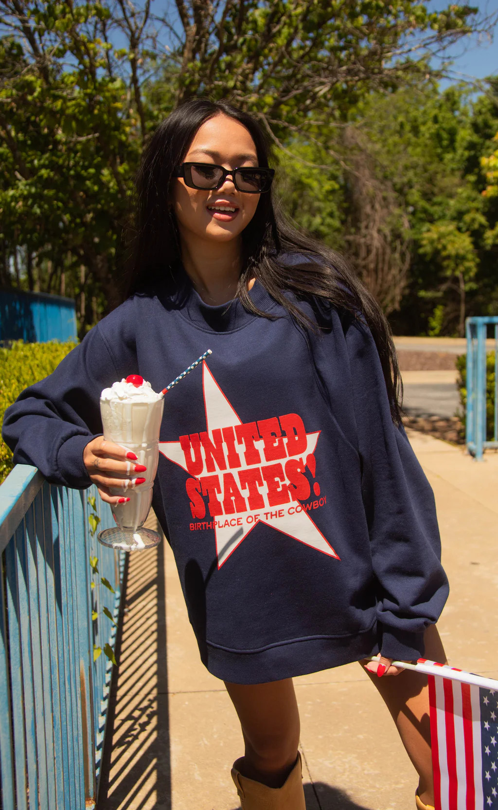 friday + saturday: birthplace mock neck | RIFFRAFF