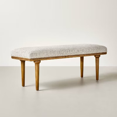 Upholstered Bench - Hearth & Hand™ with Magnolia Furniture | Target