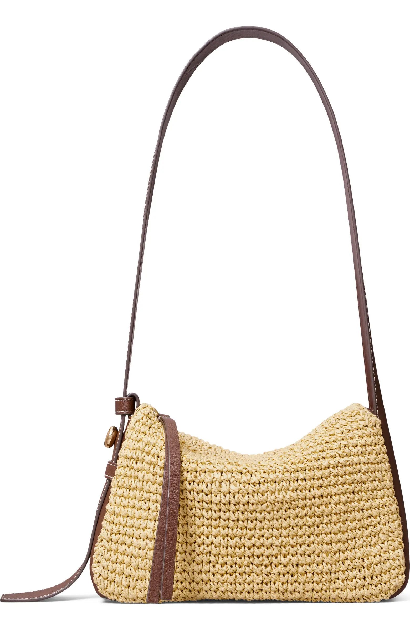 Small Romy Straw Shoulder Bag | Nordstrom