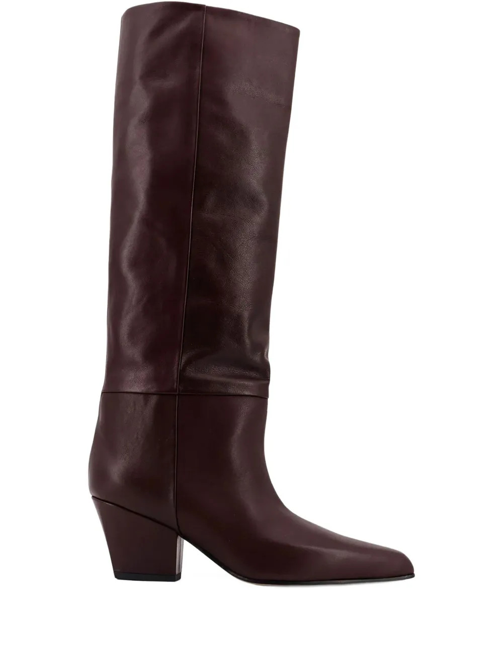 Paris Texas 60mm Jane Leather knee-high Boots | Brown | FARFETCH | Farfetch Global