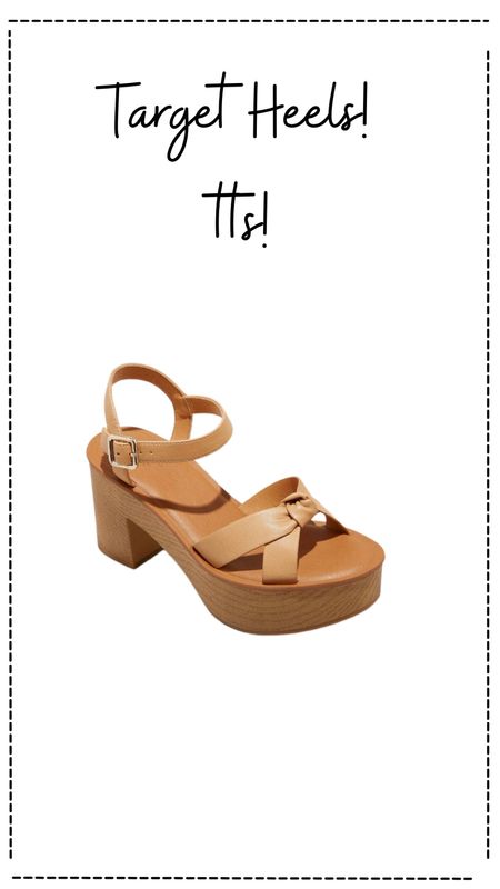 Weekly most loved items- Target heels! Tts 

#LTKstyletip #LTKshoecrush #LTKunder50