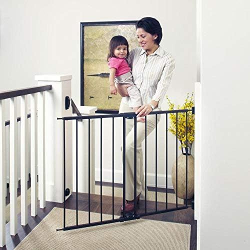 Toddleroo by North States 47.85" Wide Easy Swing & Lock Baby Gate: Ideal for Wider Areas and stai... | Amazon (US)