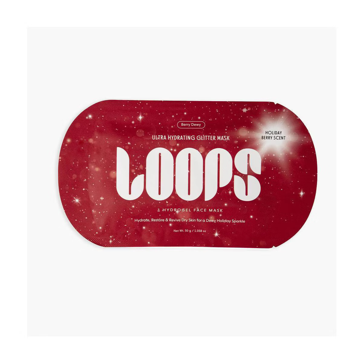 LOOPS Berry Dewy Hydrating Hydrogel Face Mask - 1.06oz | Target