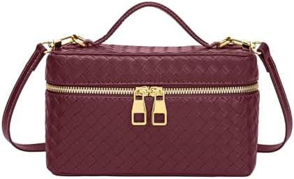 Trendy Shoulder Bags for Women Mini L19 Square Box Satchel Bag Cute PU Leather Crossbody Purse wi... | Amazon (US)