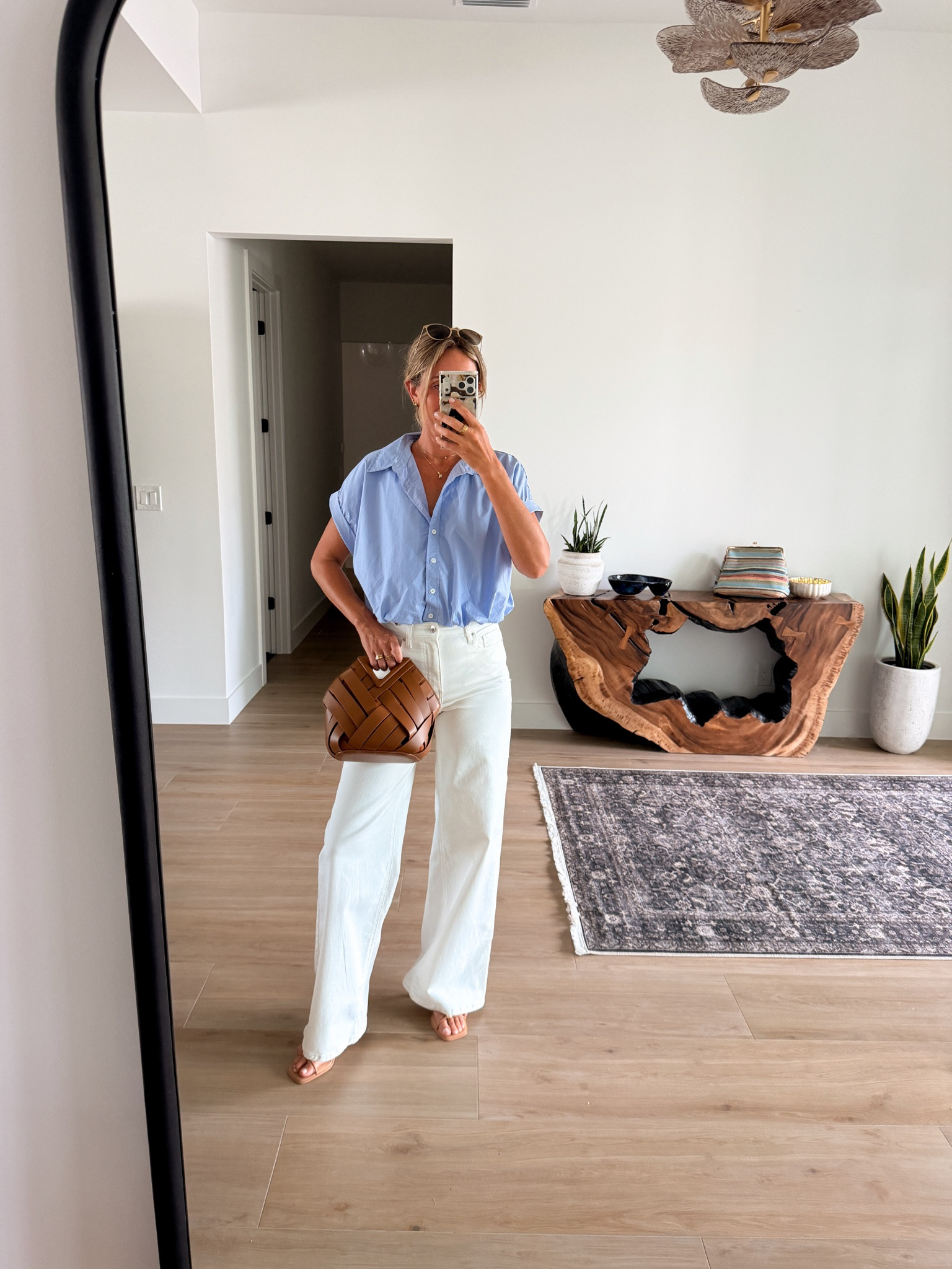 Target outfit white jeans

#LTKootd #LTKmomlife #LTKgrwm