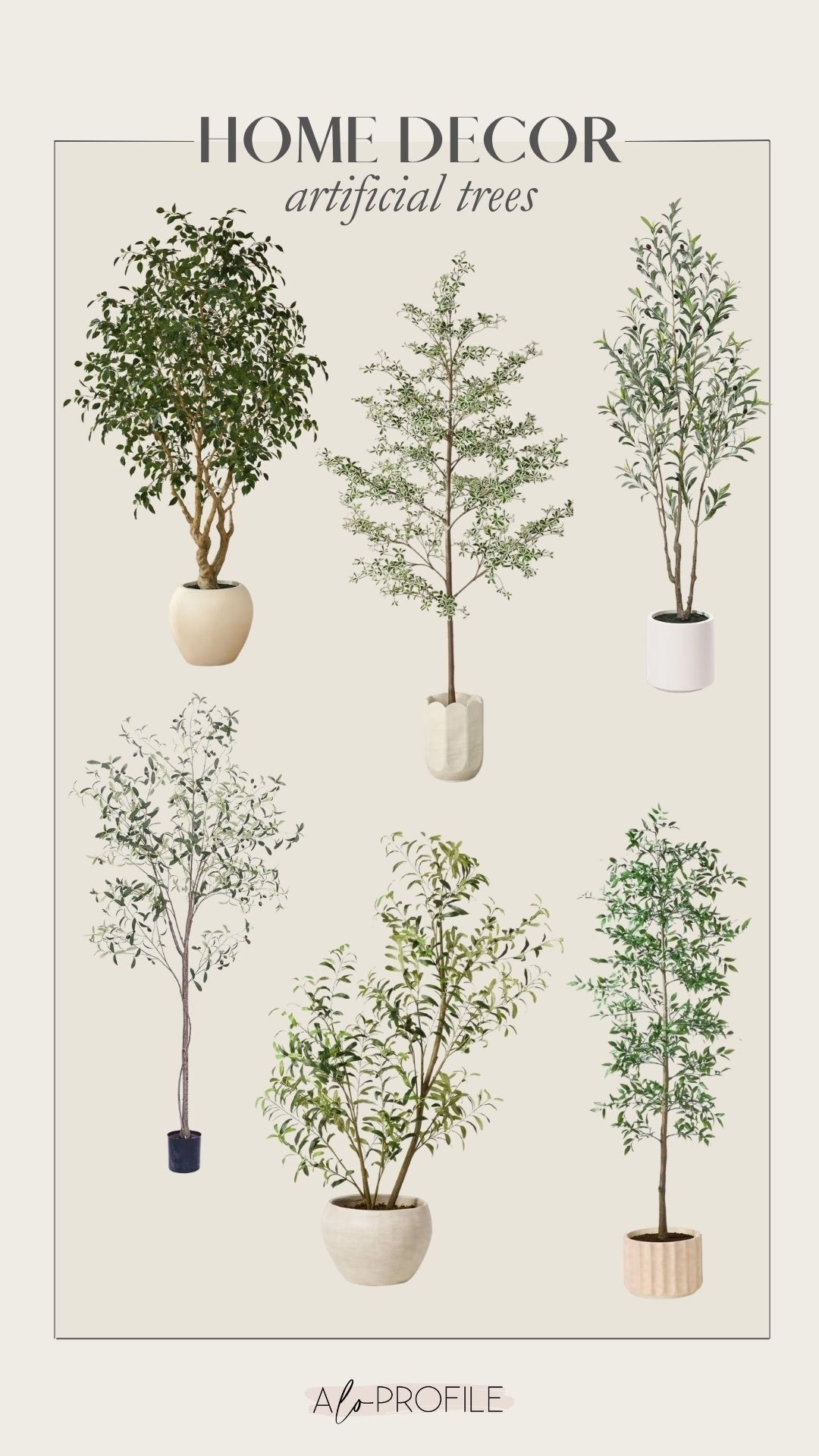 Spring Home Decor: Artificial Trees // home decor, living room decor, bedroom decor, office decor, neutral home decor, modern home decor, home decor refresh