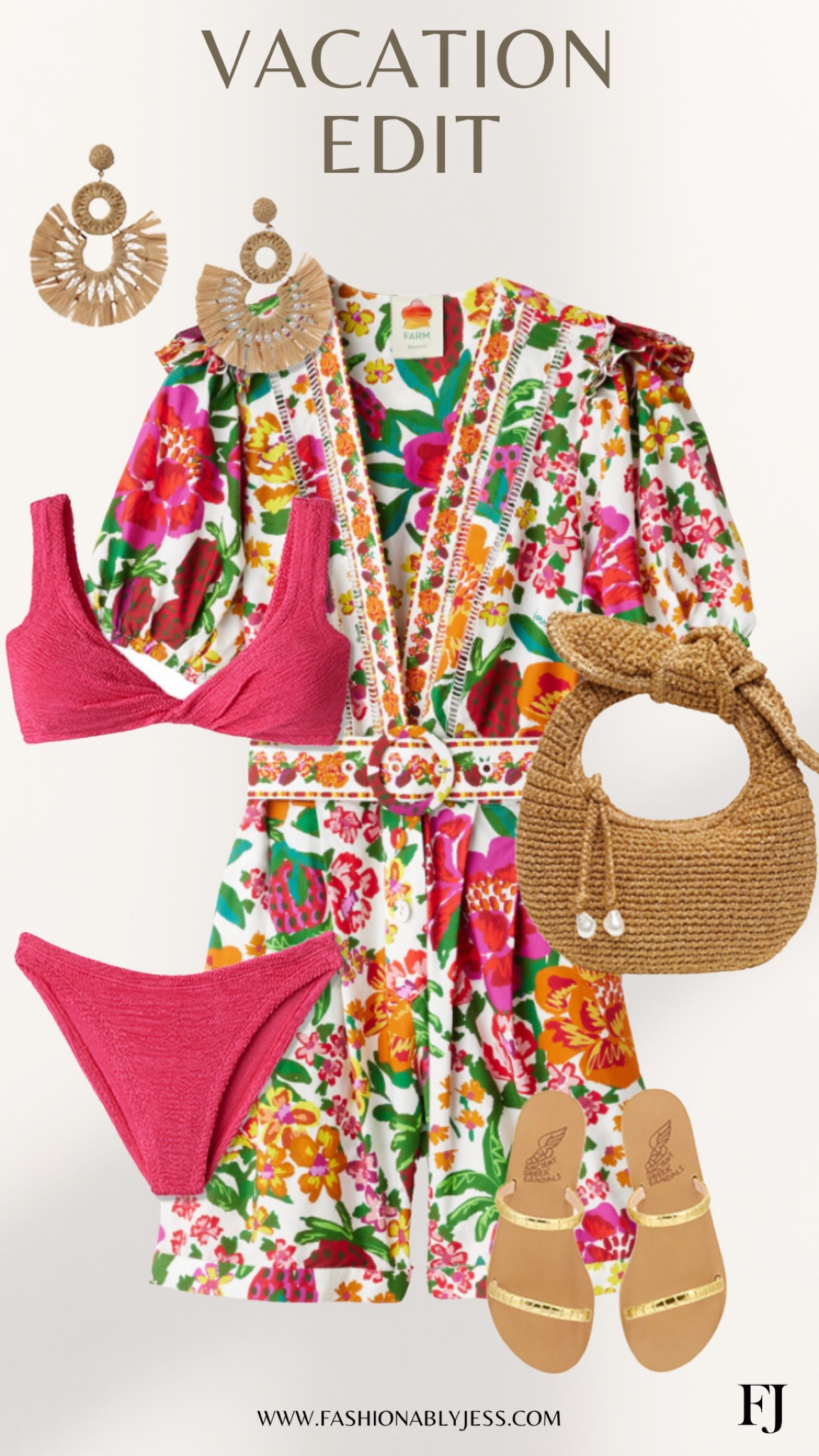 Love this bikini and coverup for a quick and easy summer outfit 

#LTKover40 #LTKswim