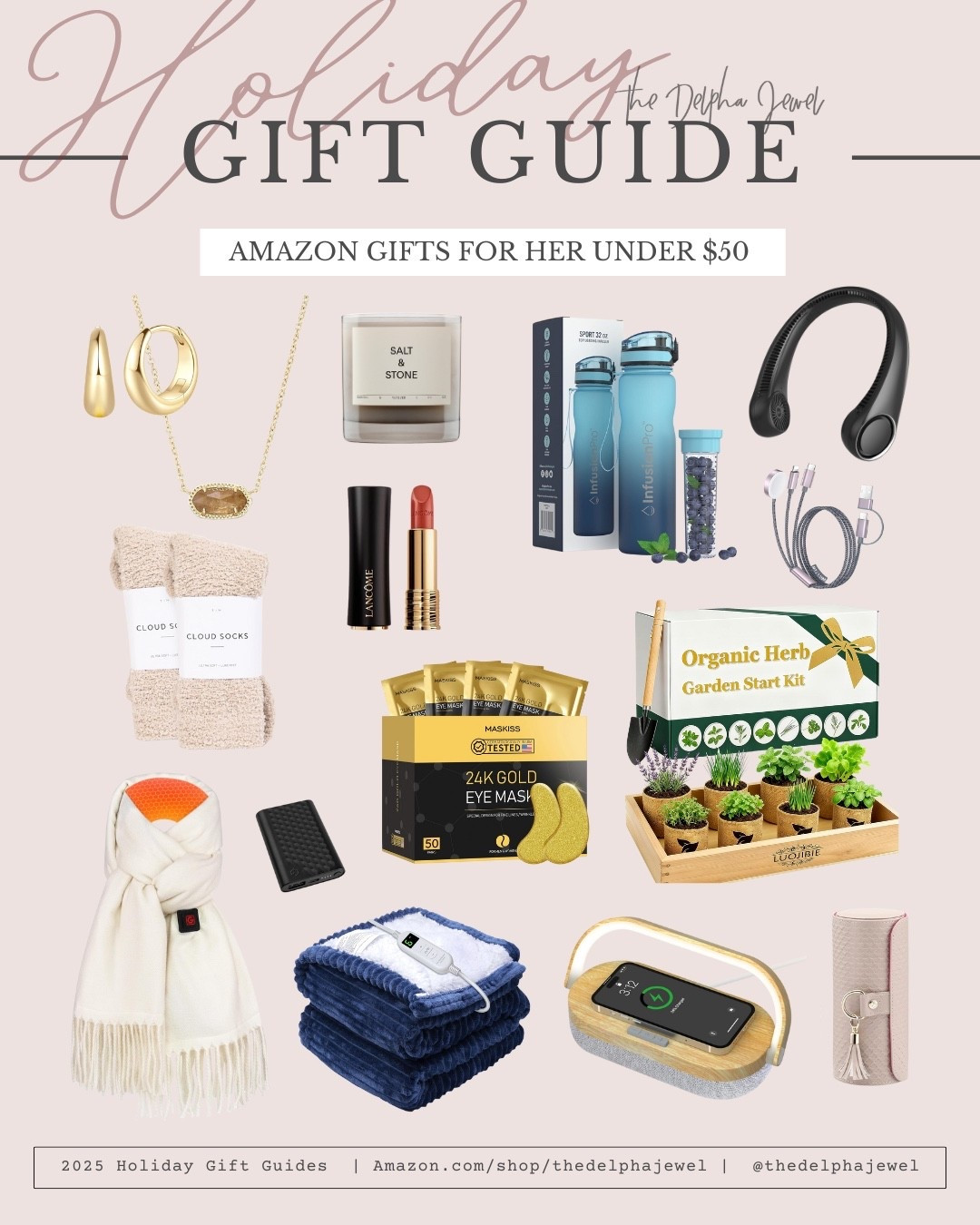 Amazon holiday gift ideas for her, under $50! 

Amazon gifts, gifts for her, affordable gifts 

#LTKFindsUnder50 #LTKGiftGuide #LTKHoliday