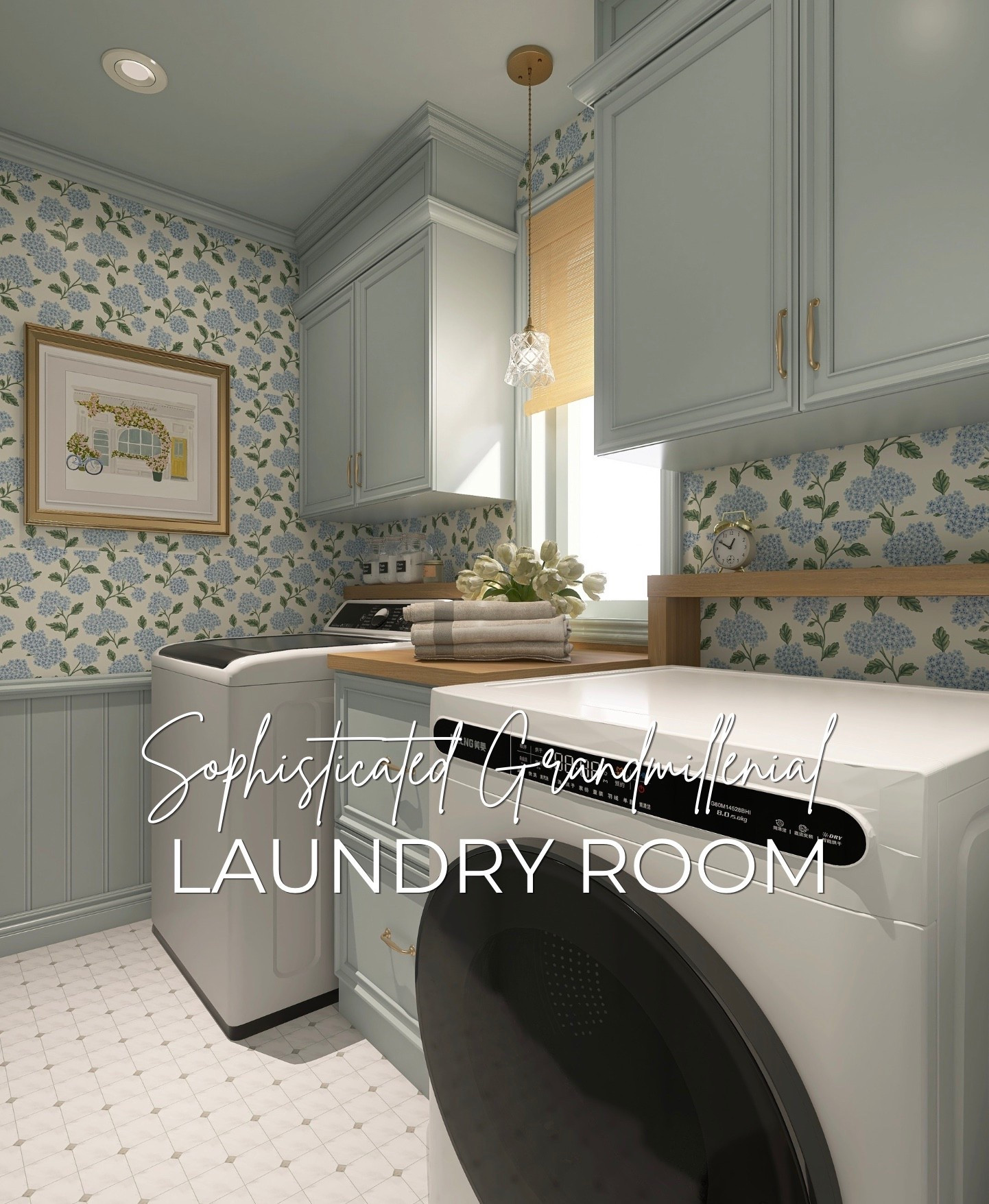 Designed by Brandy
Sophisticated Grandmillenial Laundry Room

#LTKmomlife #LTKSeasonal #LTKHome