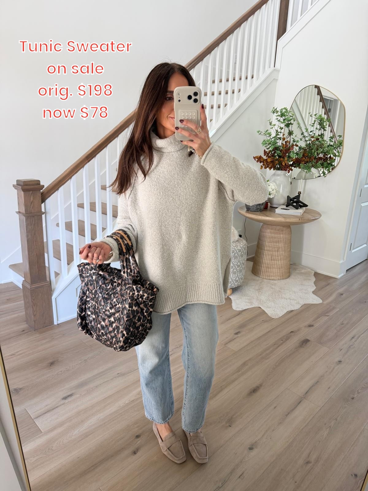 Anthropologie Tunic Sweater on sale, I'm in XS.
orig. $198
now $78

#LTKOver40 #LTKSaleAlert