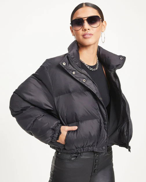 Alpine Explorer Pocketed Puff Jacket - Black | VICI